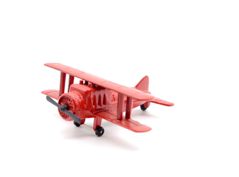 Sharpener red metal plane